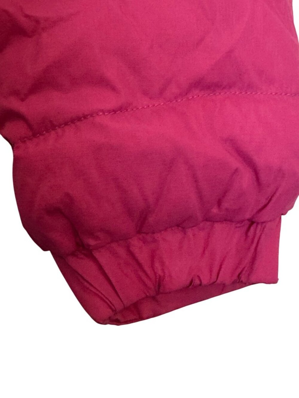 L.L. Bean Womens Small Goose Down Puffer Jacket Pink Winter Coat - Picture 8 of 8